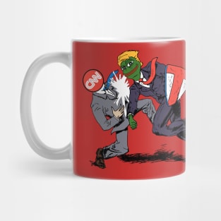 Trump vs. The Enemy of the People Mug